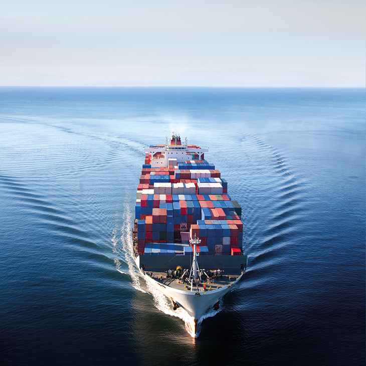 cargo ship exporting goods